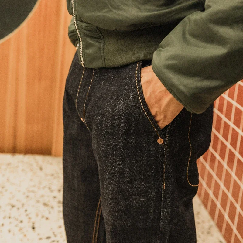 Jean en denim à lisière Tornad - Levis Jeans 501 avis et prix