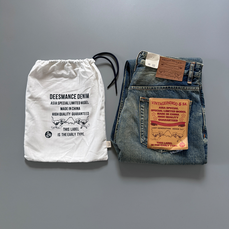 Jean en denim selvedge bleu in - Levis Jeans 501 avis et prix