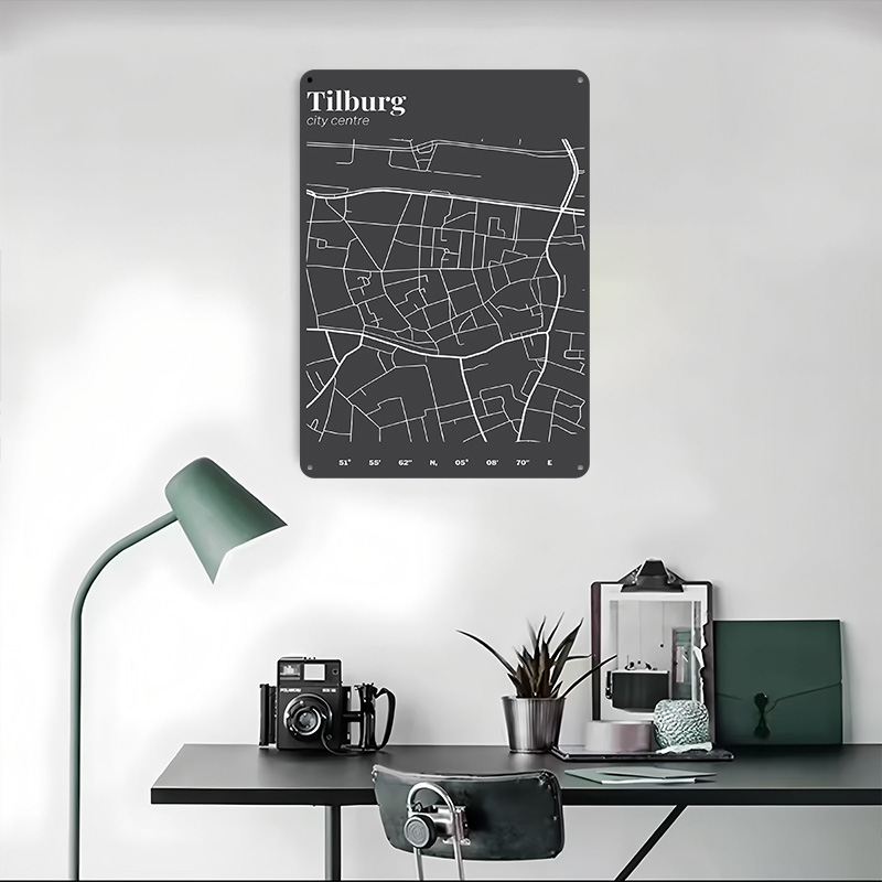 Affiche imprimée de la carte d - Custom Map Poster avis et prix