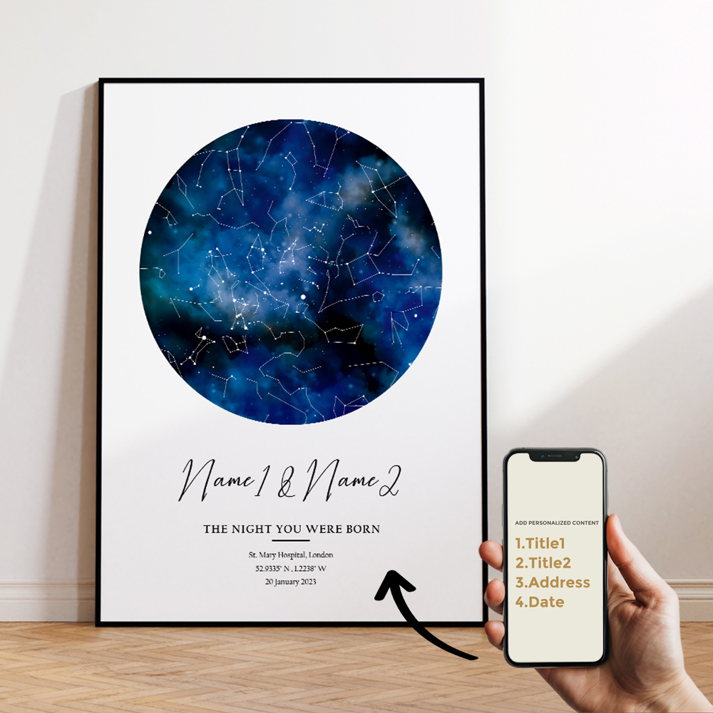 Moderne personnalisé personnal - Custom Map Poster avis et prix