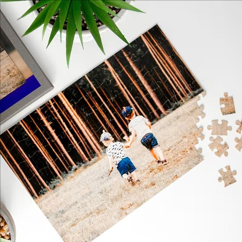 Coffret de puzzle photo person - Pet Portrait Custom avis et prix